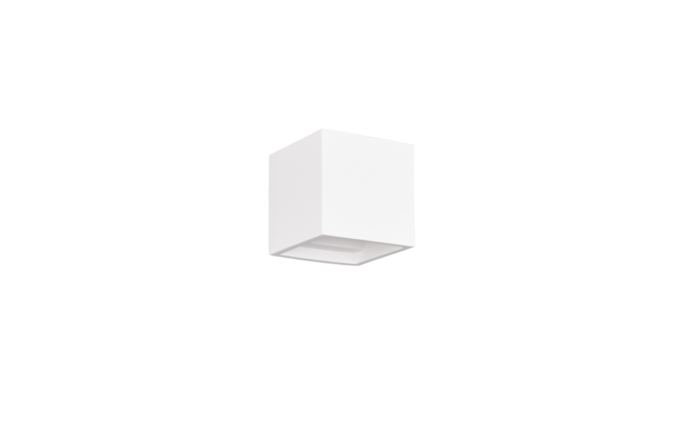 Trio Lighting Trio DADI wandlamp | G9 Fitting | wit | 11,5 x 11,5 cm | IP20 | excl. 1x G9 | max. 5W