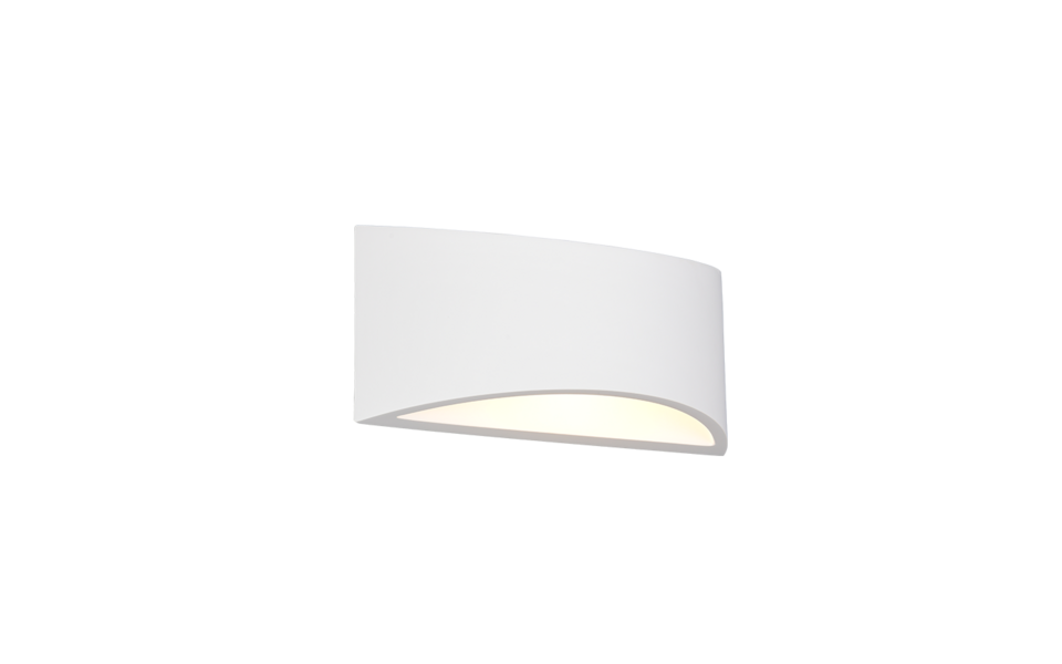 Trio Lighting Trio WACADIA wandlamp | E14 Fitting | wit | 30 x 9,5 cm | IP20 | excl. 1x E14 | max. 10W