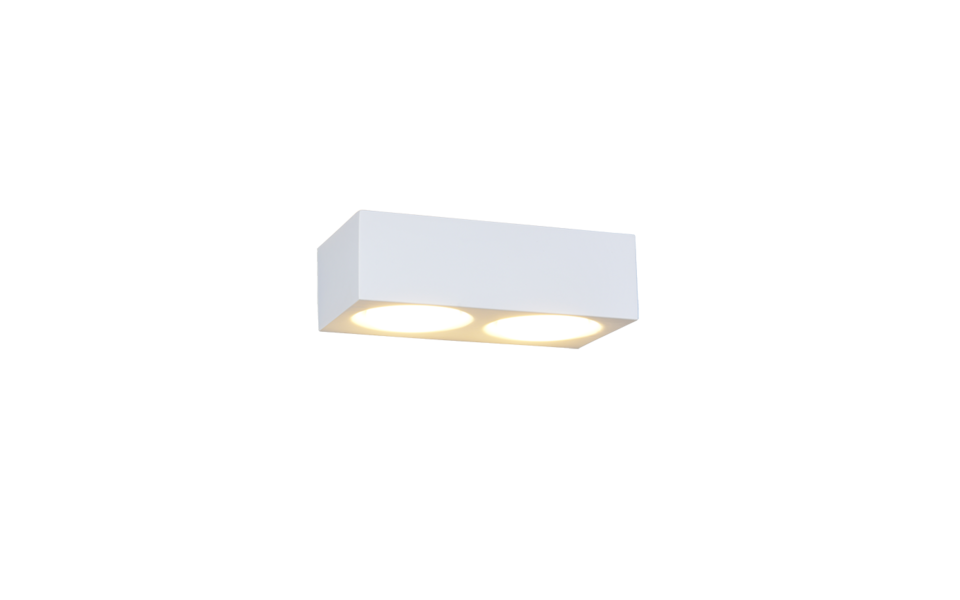 Trio Lighting Trio MATTONE wall light | 4x GX53 | white | IP20 | 7 cm Trio Lighting Trio MATTONE wall light | 4x GX53 | white | IP20 | 7 cm