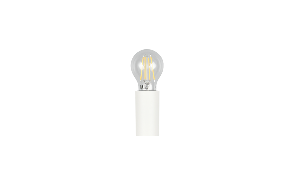Trio Lighting Trio PRATELLA wandlamp | E27 Fitting | wit mat | 9,5 x 4,3 cm | IP44 | excl. 1x E27 | max. 10W