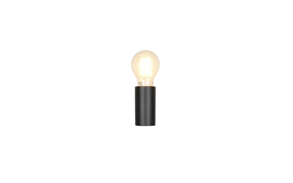 Trio Lighting Trio PRATELLA wandlamp | E27 Fitting | mat zwart | 9,5 x 4,3 cm | IP44 | excl. 1x E27 | max. 10W Trio Lighting Trio PRATELLA wandlamp | E27 Fitting | mat zwart | 9,5 x 4,3 cm | IP44 | excl. 1x E27 | max. 10W