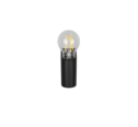 Trio Lighting Trio PRATELLA wandlamp | E27 Fitting | mat zwart | 9,5 x 4,3 cm | IP44 | excl. 1x E27 | max. 10W