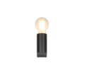 Trio Lighting Trio PRATELLA wall light | 1x E27 max 40W | black | IP20 | 8 cm