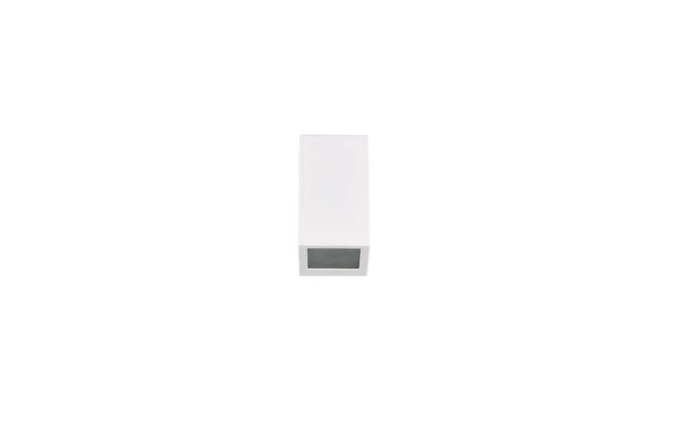 Trio Lighting Trio BRAGA wandlamp | GU10 Fitting | wit mat | 7 x 7 cm | IP44 | excl. 1x GU10 | max. 10W