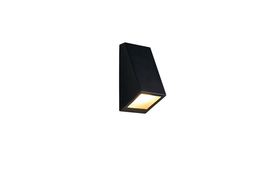 Trio Lighting Trio BRAGA wandlamp | GU10 Fitting | mat zwart | 7 x 7 cm | IP44 | excl. 1x GU10 | max. 10W Trio Lighting Trio BRAGA wandlamp | GU10 Fitting | mat zwart | 7 x 7 cm | IP44 | excl. 1x GU10 | max. 10W