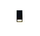 Trio Lighting Trio BRAGA wandlamp | GU10 Fitting | mat zwart | 7 x 7 cm | IP44 | excl. 1x GU10 | max. 10W