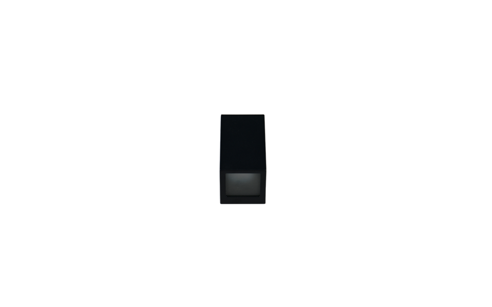 Trio Lighting Trio BRAGA wandlamp | GU10 Fitting | mat zwart | 7 x 7 cm | IP44 | excl. 1x GU10 | max. 10W Trio Lighting Trio BRAGA wandlamp | GU10 Fitting | mat zwart | 7 x 7 cm | IP44 | excl. 1x GU10 | max. 10W