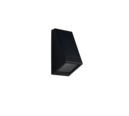 Trio Lighting Trio BRAGA wandlamp | GU10 Fitting | mat zwart | 7 x 7 cm | IP44 | excl. 1x GU10 | max. 10W