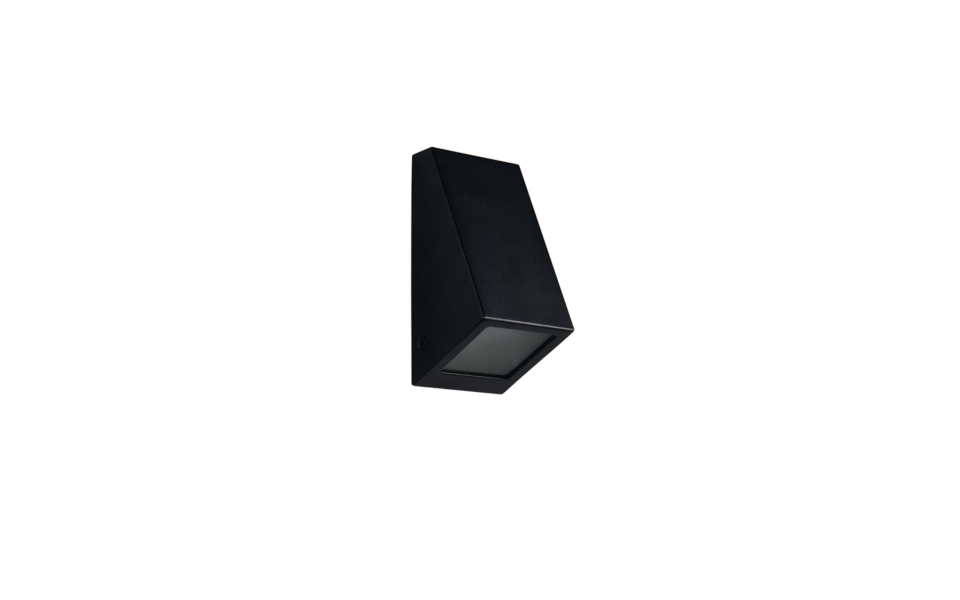Trio Lighting Trio BRAGA wall light | 1x GU10 | black | Ø 7 cm | 14.5 cm