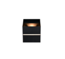 Trio Lighting Trio LOGRONO wandlamp | G9 Fitting | mat zwart | 10 x 10 cm | IP44 | excl. 1x G9 | max. 5W