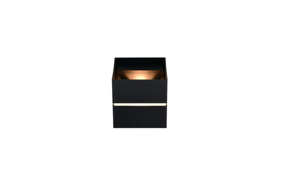 Trio Lighting Trio LOGRONO wall light | 1x G9 | black | Ø 10 cm | 10 cm