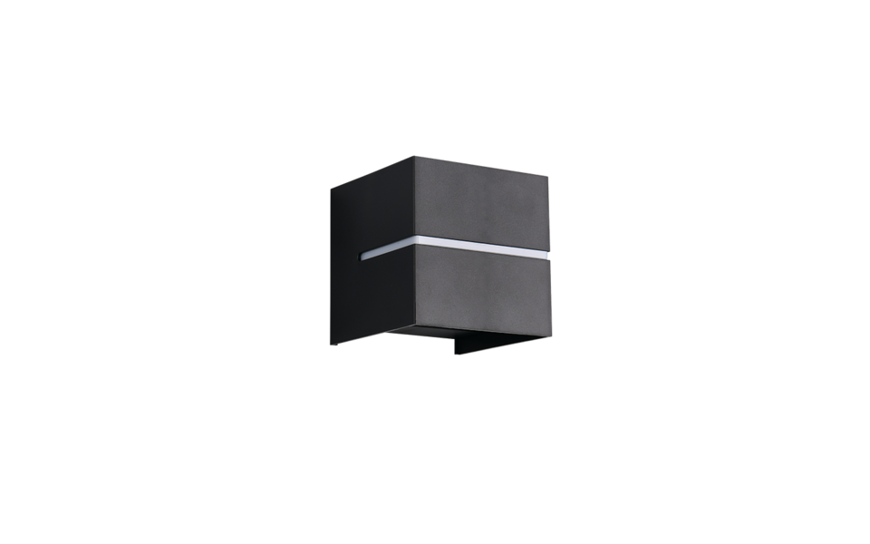 Trio Lighting Trio LOGRONO wall light | 1x G9 | black | Ø 10 cm | 10 cm