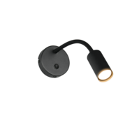 Trio TARYN wall light | GU10 | black | Ø 12 cm | IP20 Trio TARYN wall light | GU10 | black | Ø 12 cm | IP20