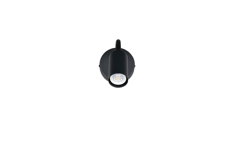 Trio Lighting Trio TARYN wall light | 1x GU10 | black | Ø 12 cm | IP20 | 42 cm Trio Lighting Trio TARYN wall light | 1x GU10 | black | Ø 12 cm | IP20 | 42 cm