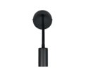 Trio Lighting Trio TARYN wall light | 1x GU10 | black | Ø 12 cm | IP20 | 42 cm
