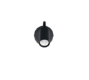 Trio Lighting Trio TARYN wandlamp | GU10 Fitting | mat zwart | Ø 10 cm | IP20 | excl. 1x GU10 | max. 5W