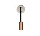 Trio Lighting Trio TARYN wall light | 1x GU10 | mocha brown | Ø 12 cm | IP20 | 42 cm