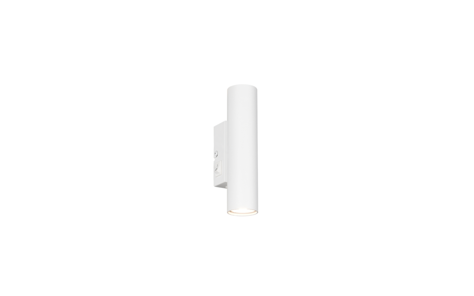 Trio Lighting Trio TARYN wandlamp | GU10 Fitting | wit mat | 4 x 7 cm | IP20 | excl. 2x GU10 | max. 5W Trio Lighting Trio TARYN wandlamp | GU10 Fitting | wit mat | 4 x 7 cm | IP20 | excl. 2x GU10 | max. 5W
