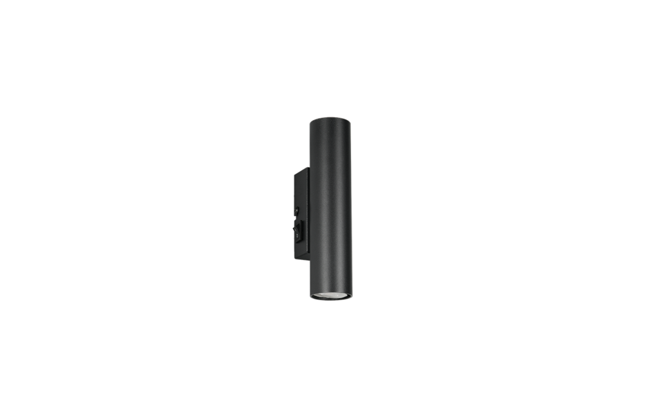 Trio Lighting Trio TARYN wall light | 2x GU10 | black | IP20 | 18 cm