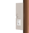 Trio Lighting Trio TARYN wall light | 2x GU10 | mocha brown | IP20 | 18 cm
