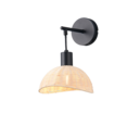 Trio Lighting Trio CALVI wall light | 1x E14 max 40W | black | IP20 | 26.5 cm