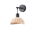 Trio Lighting Trio CALVI wall light | 1x E14 max 40W | black | IP20 | 26.5 cm