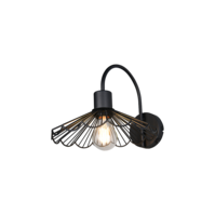 Trio MARGARITA wall light | E27 | black | Ø 33 cm | IP20 Trio MARGARITA wall light | E27 | black | Ø 33 cm | IP20