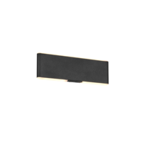 Trio CONCHITA wandlamp | LED | mat zwart | 22 x 1,5 cm | IP20 Trio CONCHITA wandlamp | LED | mat zwart | 22 x 1,5 cm | IP20