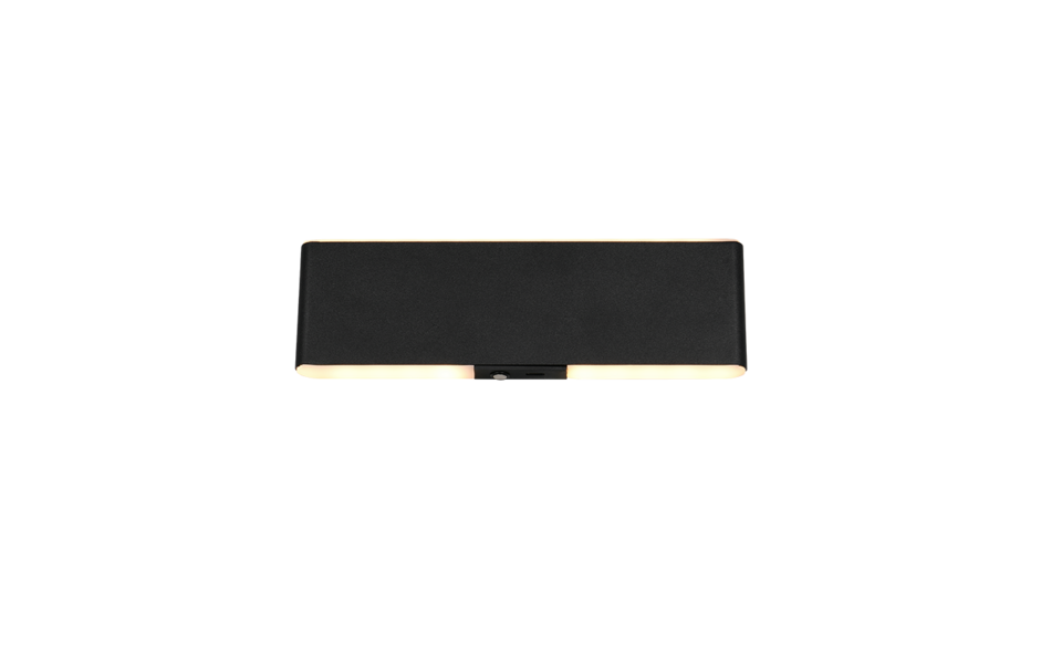 Trio Lighting Trio CONCHITA wandlamp | LED | mat zwart | 22 x 1,5 cm | IP20 | 1x 2W | 200 lm | 2700-6500K | dimbaar Trio Lighting Trio CONCHITA wandlamp | LED | mat zwart | 22 x 1,5 cm | IP20 | 1x 2W | 200 lm | 2700-6500K | dimbaar