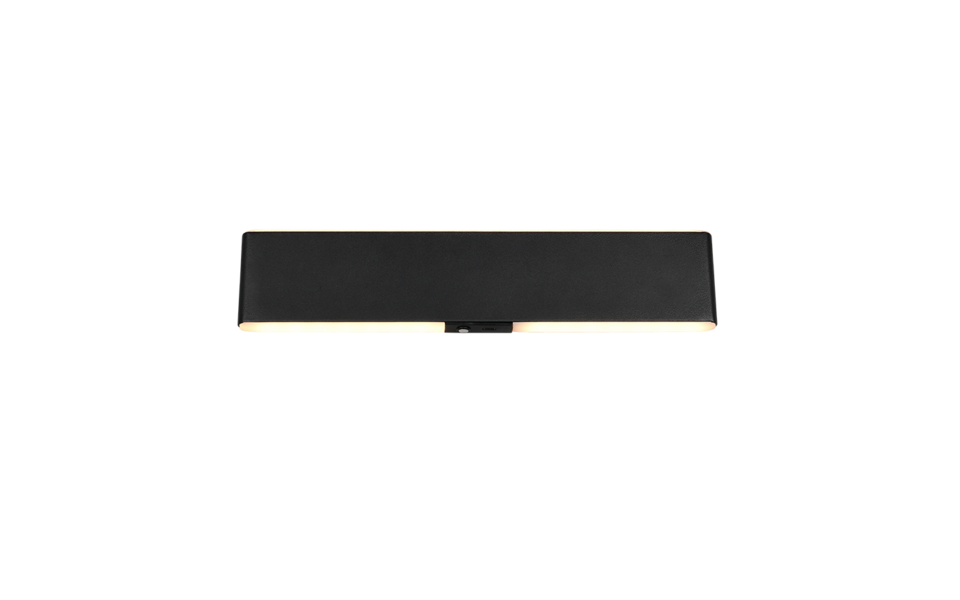 Trio Lighting Trio CONCHITA wandlamp | LED | mat zwart | 32 x 1,5 cm | IP20 | 1x 3W | 300 lm | 2700-6500K | dimbaar