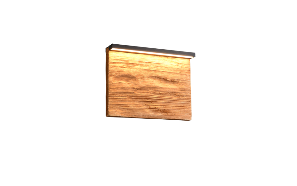 Trio Lighting Trio KALEA wandlamp | LED | houtkleur | 20 x 15 cm | IP20 | 1x 7,5W | 800 lm | 3000K | dimbaar Trio Lighting Trio KALEA wandlamp | LED | houtkleur | 20 x 15 cm | IP20 | 1x 7,5W | 800 lm | 3000K | dimbaar