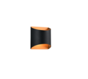 Trio Lighting Trio SAMDEL wall light | 1x G9 | black with gold | IP20 | 10 cm