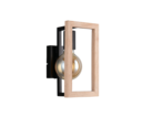 Trio Lighting Trio BANO wall light | 1x E27 max 40W | black | IP20 | 25 cm