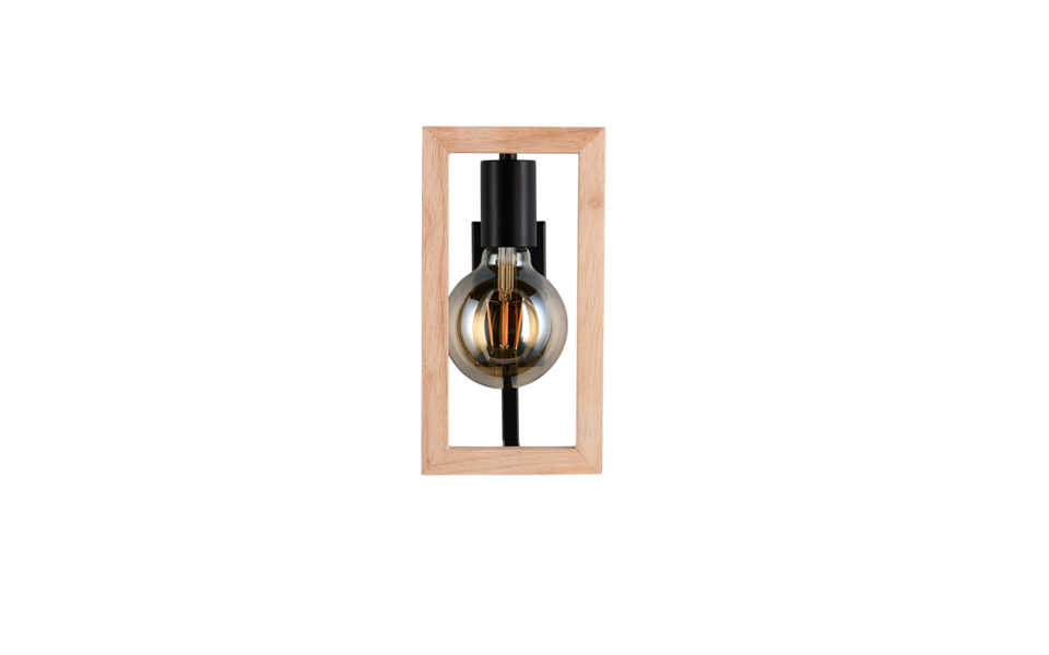 Trio Lighting Trio BANO wall light | 1x E27 max 40W | black | IP20 | 25 cm Trio Lighting Trio BANO wall light | 1x E27 max 40W | black | IP20 | 25 cm
