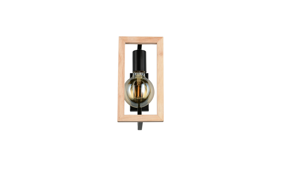 Trio Lighting Trio BANO wall light | 1x E27 max 40W | black | IP20 | 25 cm Trio Lighting Trio BANO wall light | 1x E27 max 40W | black | IP20 | 25 cm