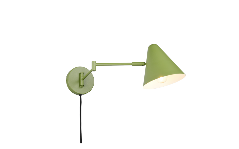 Trio Lighting Trio COSIMA wandlamp | E14 Fitting | groen | Ø 15 cm | IP20 | excl. 1x E14 | max. 10W