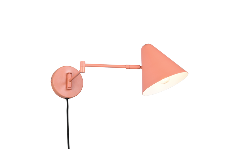 Trio Lighting Trio COSIMA wandlamp | E14 Fitting | abrikoos | Ø 15 cm | IP20 | excl. 1x E14 | max. 10W Trio Lighting Trio COSIMA wandlamp | E14 Fitting | abrikoos | Ø 15 cm | IP20 | excl. 1x E14 | max. 10W