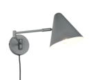 Trio Lighting Trio COSIMA wandlamp | E14 Fitting | antraciet | Ø 15 cm | IP20 | excl. 1x E14 | max. 10W