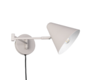 Trio Lighting Trio COSIMA wandlamp | E14 Fitting | warm grijs | Ø 15 cm | IP20 | excl. 1x E14 | max. 10W