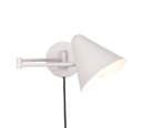 Trio Lighting Trio COSIMA wandlamp | E14 Fitting | warm grijs | Ø 15 cm | IP20 | excl. 1x E14 | max. 10W