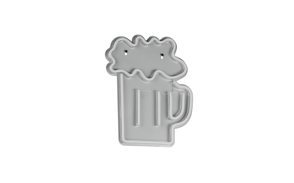 Trio Lighting Trio BEER wandlamp | LED | transparant | 29,5 x 1,5 cm | IP20 | 1x 5W Trio Lighting Trio BEER wandlamp | LED | transparant | 29,5 x 1,5 cm | IP20 | 1x 5W