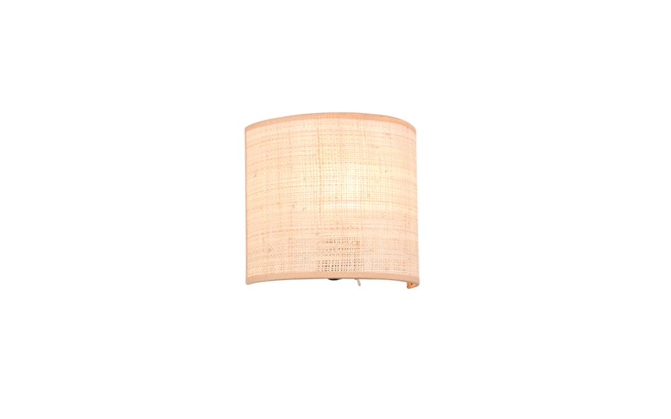 Trio Lighting Trio AIMEE wandlamp | E27 Fitting | mat zwart met natuurlijke afwerking | 23 x 12 cm | IP20 | excl. 1x E27 | max. 10W Trio Lighting Trio AIMEE wandlamp | E27 Fitting | mat zwart met natuurlijke afwerking | 23 x 12 cm | IP20 | excl. 1x E27 | max. 10W