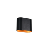 Trio ALANI wall light | G9 | black/gold | IP20