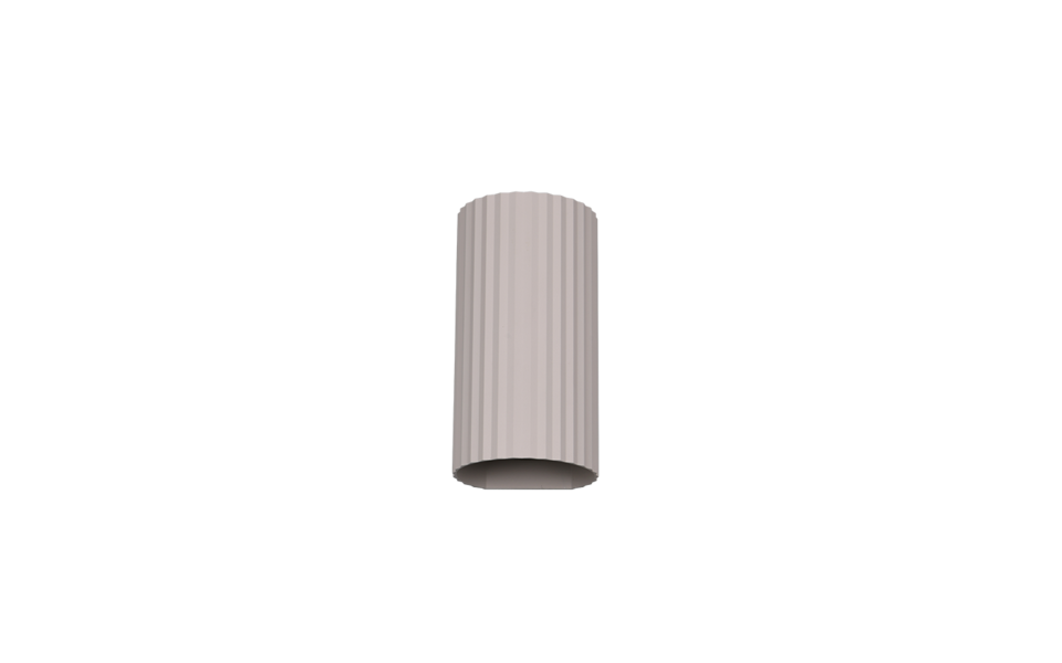 Trio Lighting Trio SOKA wandlamp | GU10 Fitting | warm grijs | 9,5 x 18 cm | IP20 | excl. 2x GU10 | max. 10W