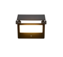 Trio Lighting Trio MOURA LED wall light | 1x 20W 2000 lm 6000K | black | 12 cm
