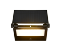 Trio Lighting Trio MOURA wandlamp | LED | mat zwart | 20,5 x 15,5 cm | IP54 | 1x 18W | 2150 lm | 3000+4000+6000K | dimbaar