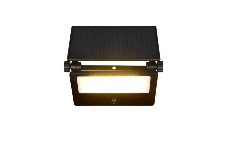 Trio Lighting Trio MOURA wandlamp | LED | mat zwart | 20,5 x 15,5 cm | IP54 | 1x 18W | 2150 lm | 3000+4000+6000K | dimbaar