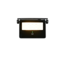 Trio Lighting Trio MOURA wandlamp | LED | mat zwart | 14,5 x 13 cm | IP54 | 1x 10W | 1100 lm | 3000+4000+6000K | dimbaar