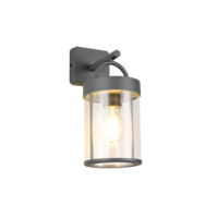 Trio ALMERIA wandlamp | antraciet | IP44 | E27 Fitting