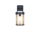 Trio Lighting Trio ALMERIA wandlamp | E27 Fitting | antraciet | 12,5 x 18 cm | IP44 | excl. 1x E27 | max. 28W